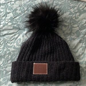 Love Your Melon - Black PomPom Beanie